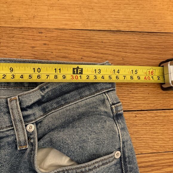 Citizens of Humanity Vidia Jeans Blue Mid Rise Boot Cut Med Wash Denim Sz 26 New - Picture 5 of 7